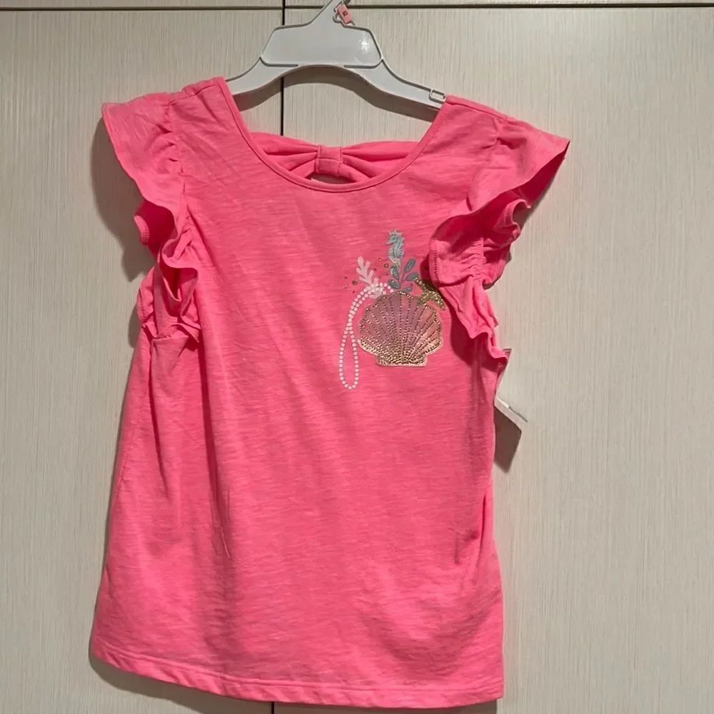 Summer pink top